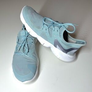 Nike Free RN 5.0 Women's Ocean Cube athletic Shoes Size- 8
